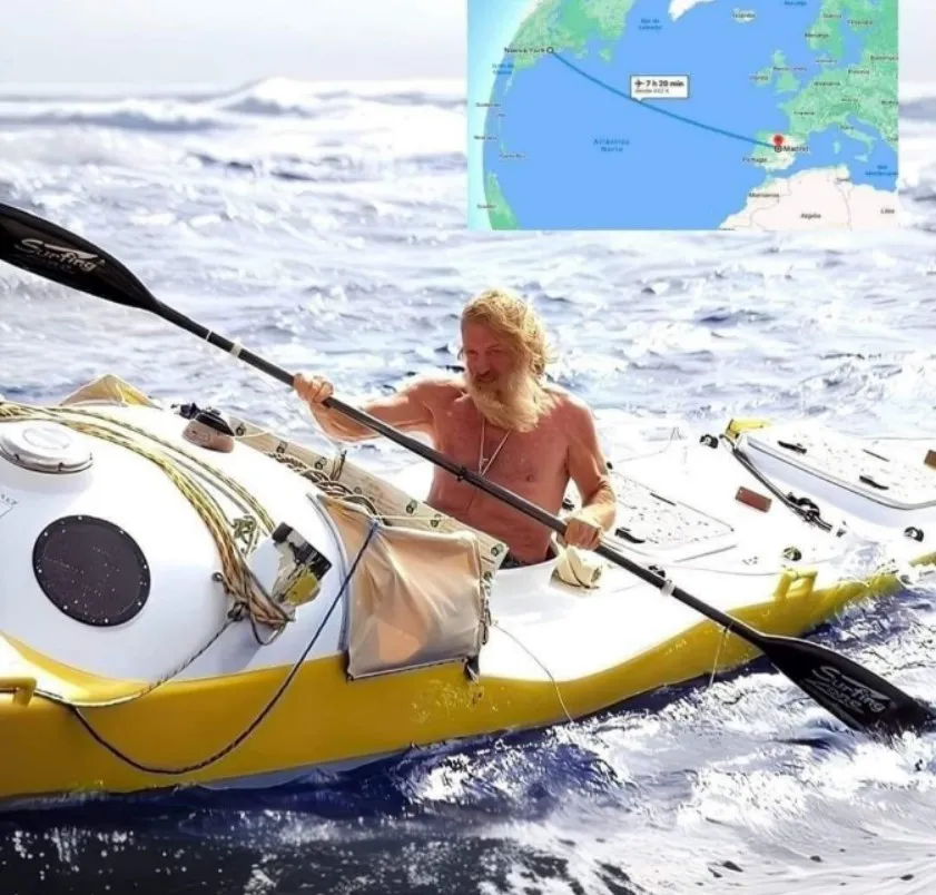Conheça Aleksander Doba: O explorador que cruzou o Atlântico três vezes a remo