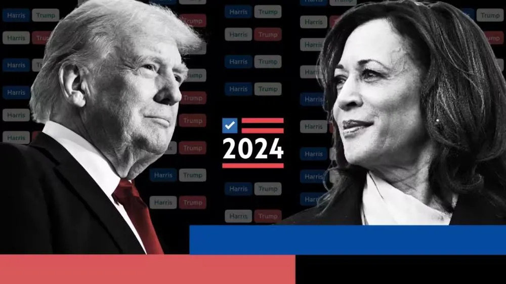 Trump e Kamala em disputa acirrada pela presidência dos Estados Unidos – Acompanhe mapa interativo!