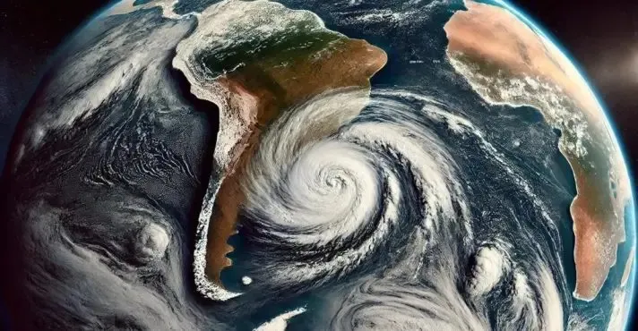 Ciclone-bomba ameaça o Sul do Brasil: Ventos intensos e risco de destruição em três Estados