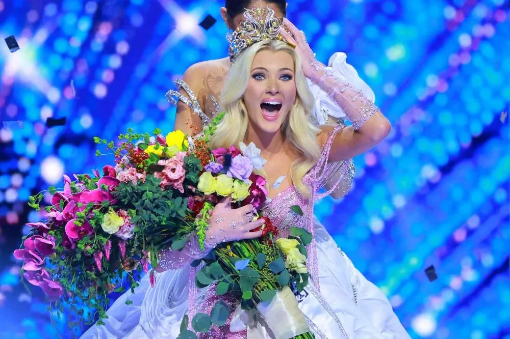 Victoria Kjaer, da Dinamarca, é coroada Miss Universo 2024