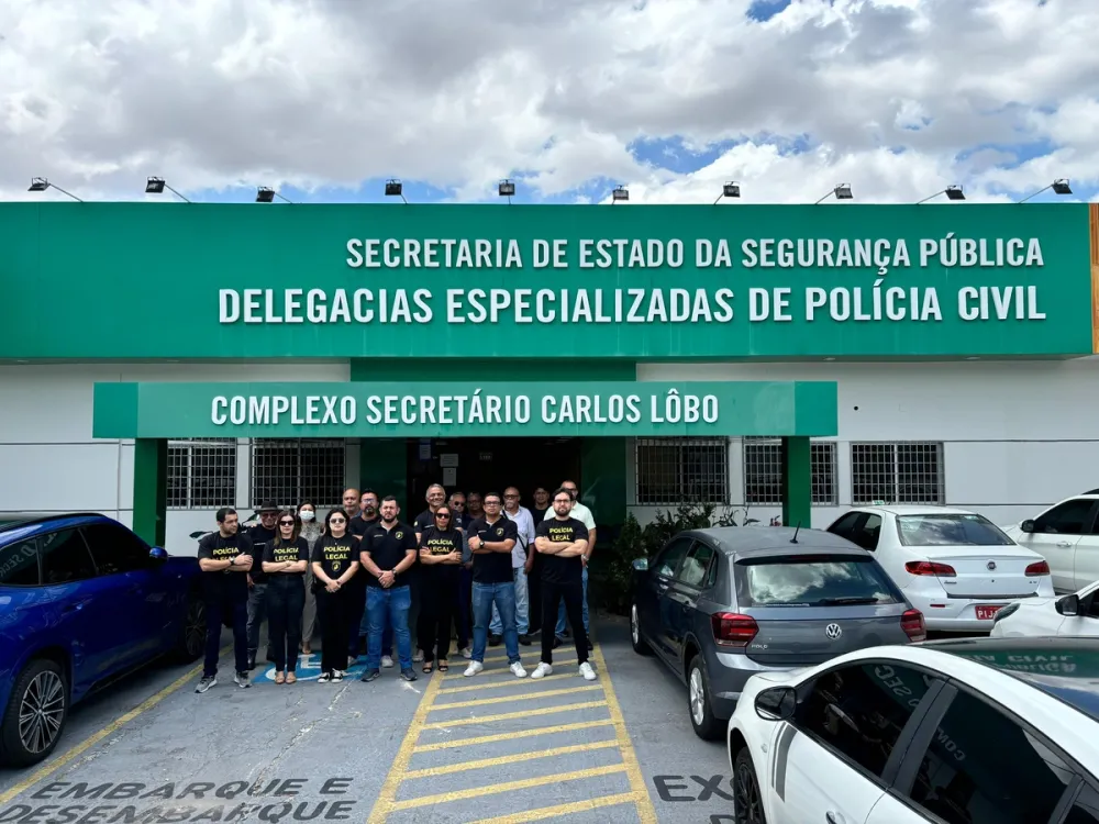 Protesto por justiça salarial: policiais civis retomam mobilização no Piauí