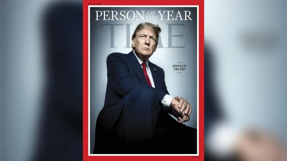 Donald Trump é eleito “Pessoa do Ano” pela revista Time