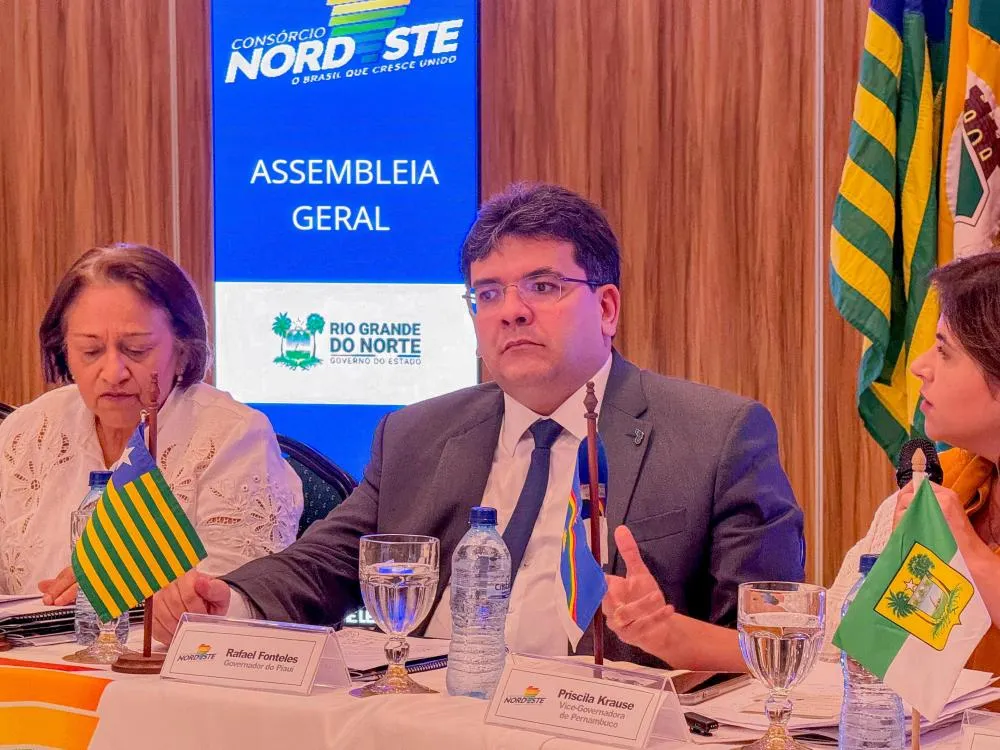 Rafael Fonteles é eleito presidente do Consórcio Nordeste