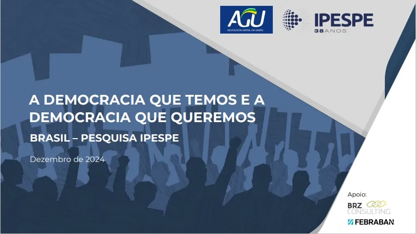 Apesar de falhas, para 81% dos brasileiros, a democracia ainda é o melhor regime político