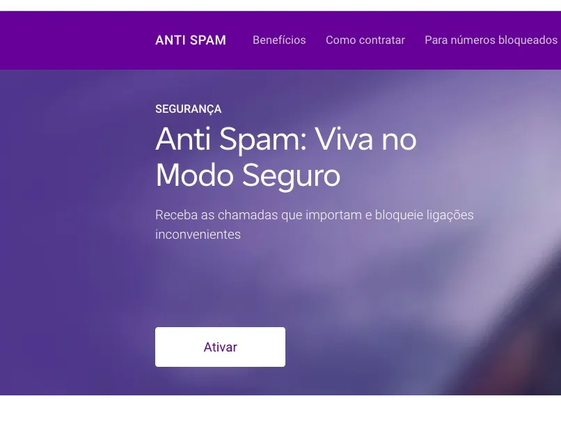 Vivo lança serviço Anti Spam para bloquear ligações indesejadas