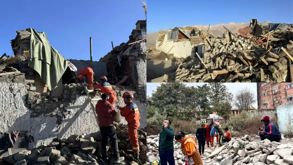 Terremoto no Tibete deixa 95 mortos e destrói centenas de casas