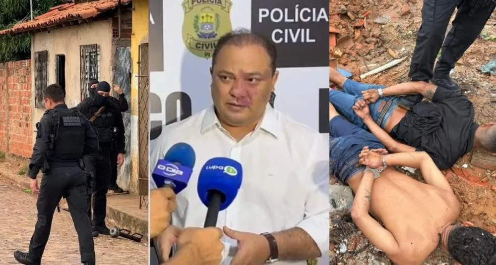 Facções criminosas e a “mosca na sopa”: polícia prende sete em operação no Piauí