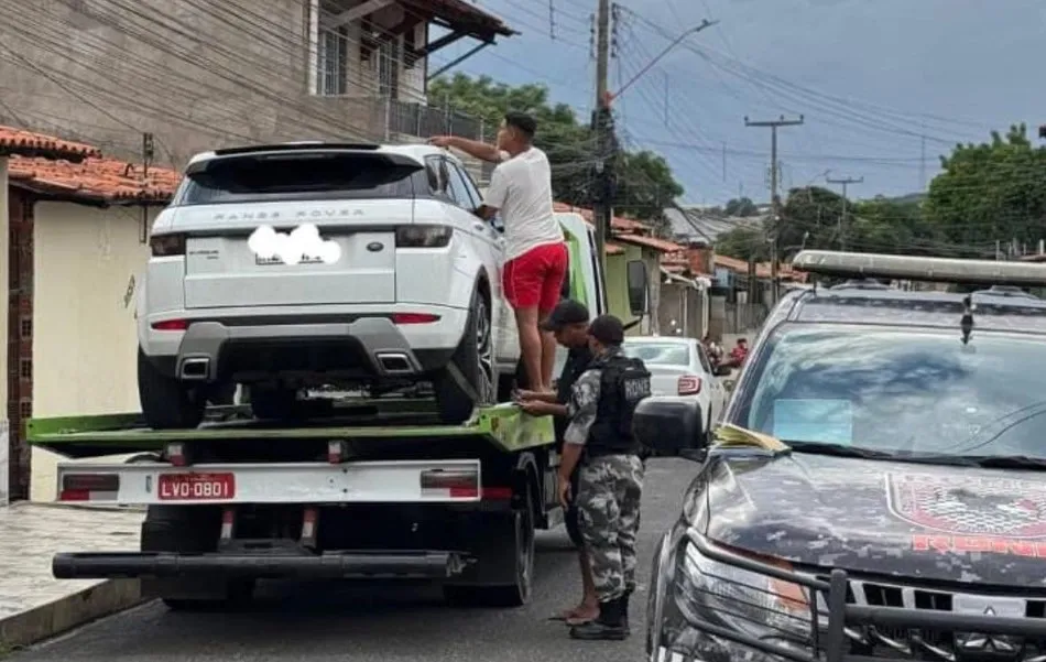 Influenciador Ítallo Bruno tem Land Rover apreendida em Teresina