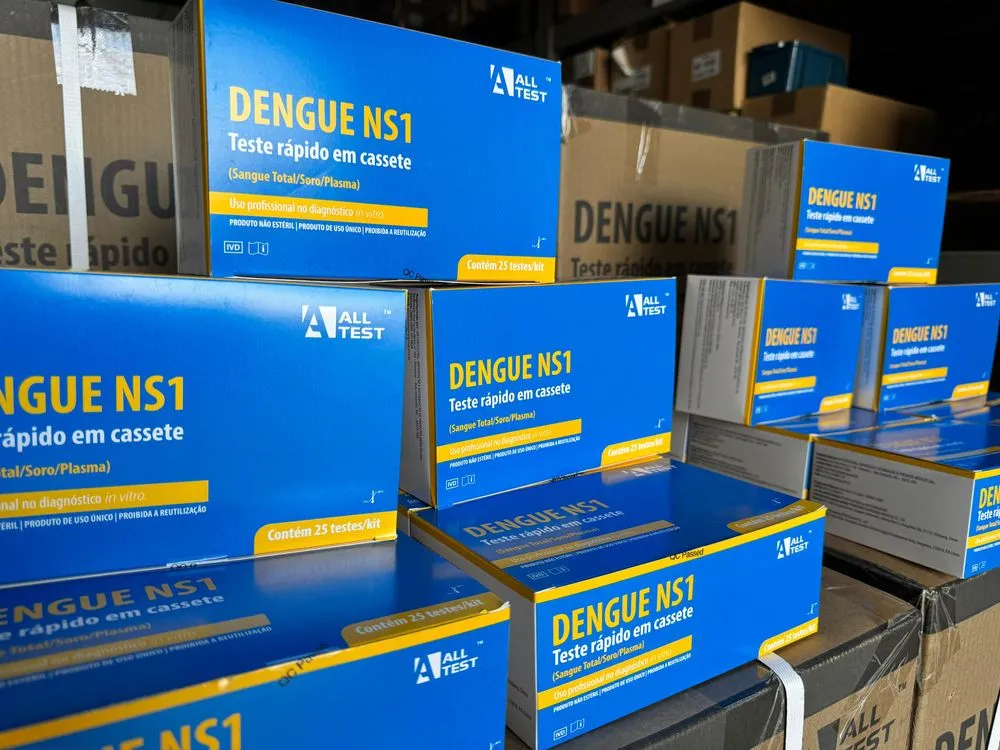 Sesapi recebe mais de 10 mil testes rápidos para diagnóstico da dengue
