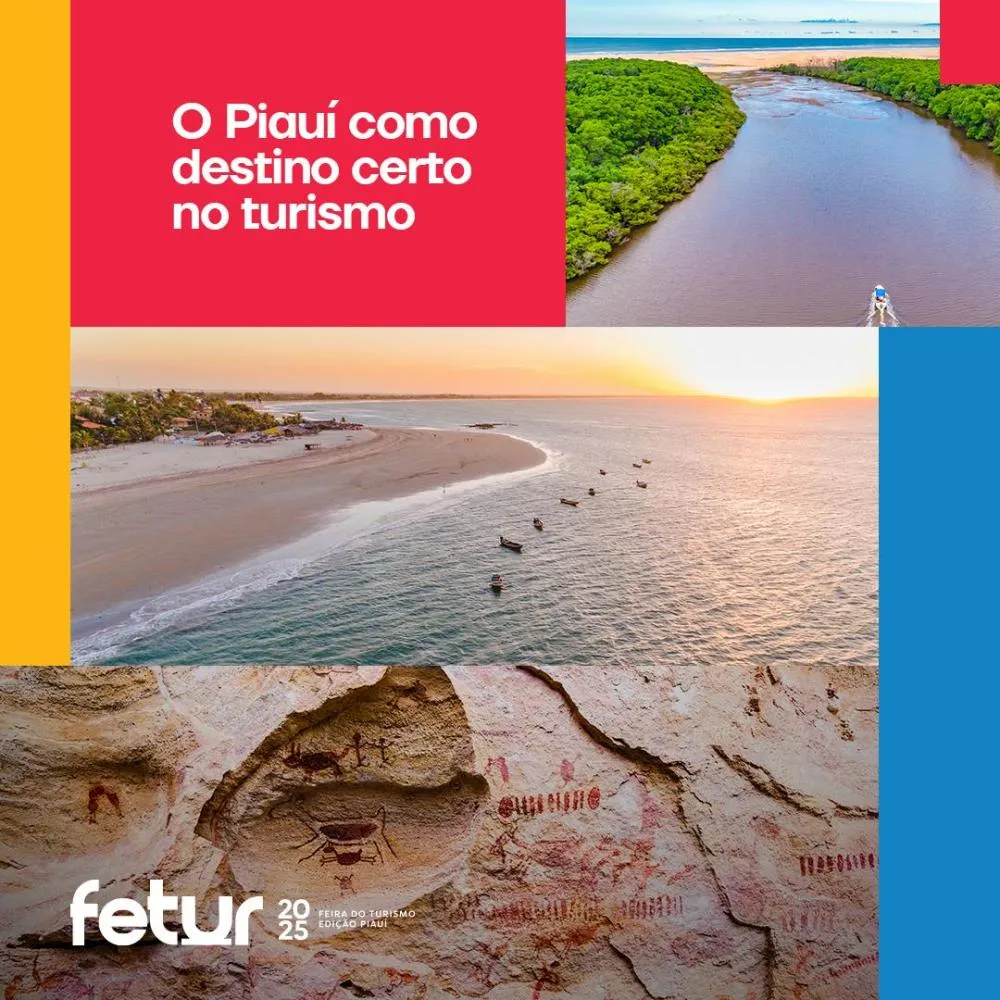 Fetur Piauí 2025: Feira de Turismo promoverá potencial do Estado em maio