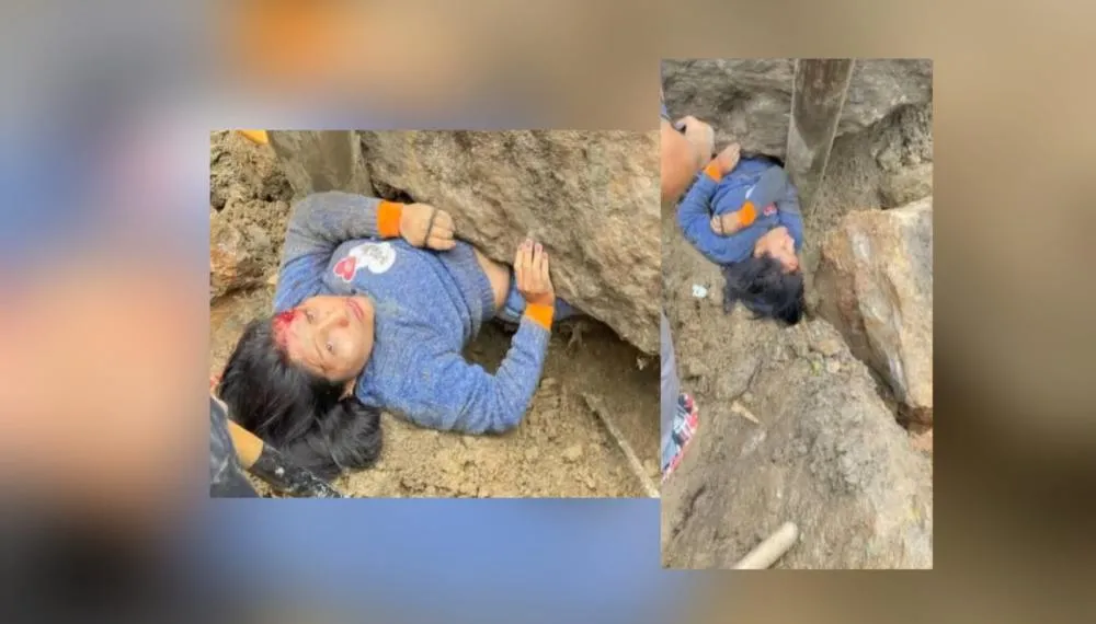 Mulher sobrevive a acidente inacreditável com pedra de 10 toneladas no Amazonas; veja vídeo