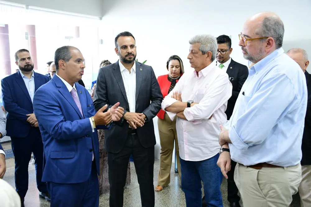 Presidente da FIEPI, Zé Filho, se reúne com presidente do INMETRO, Márcio André