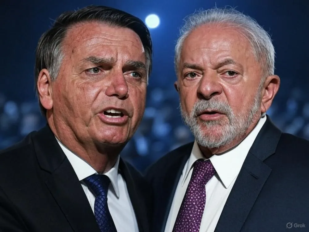 Pesquisa aponta derrota de Lula para Bolsonaro em eventual segundo turno