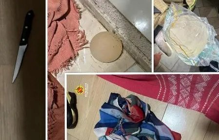 Homem arranca silicone de mulher com faca de cozinha e é preso: A brutalidade de um crime inusitado