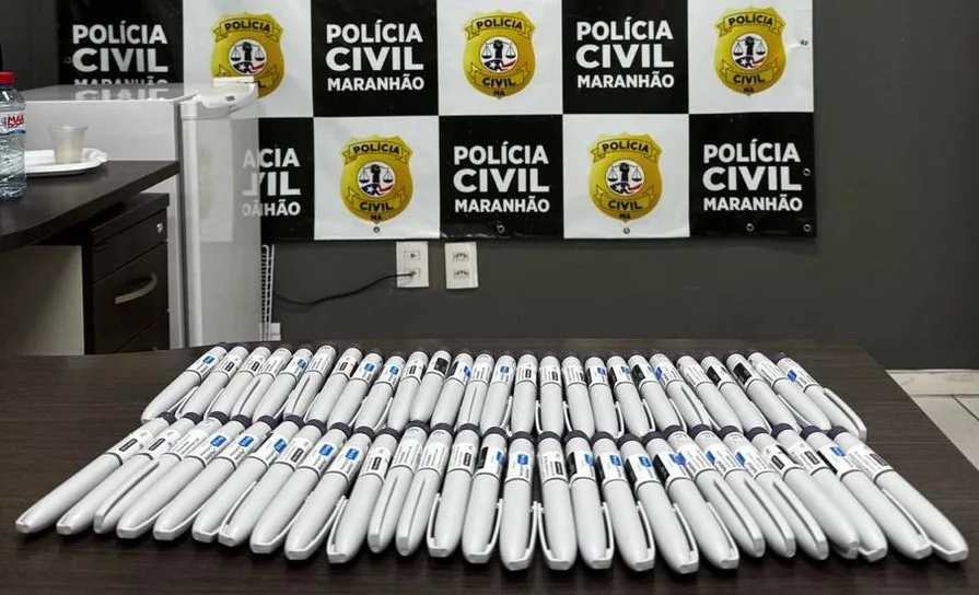 Casal de Teresina é preso no Maranhão com 53 canetas de Mounjaro em operação policial