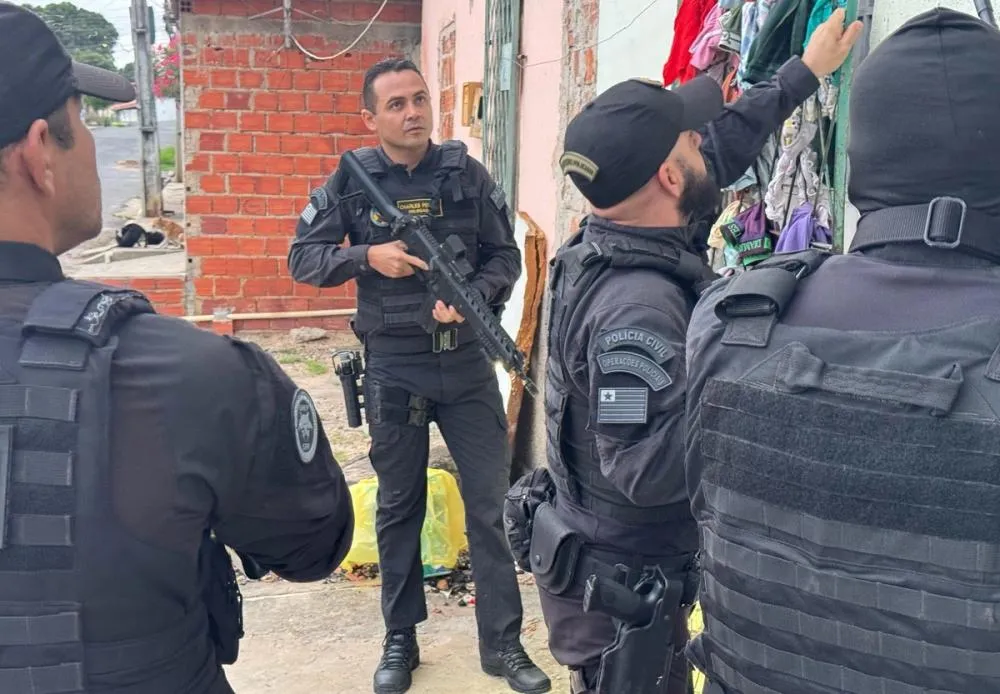 Draco 204 fecha o cerco a facção na zona sul de Teresina, mas principal alvo foge com ajuda da família