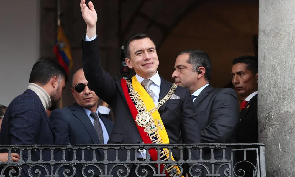 DIREITA VENCE: Daniel Noboa é eleito presidente do Equador com ampla vantagem