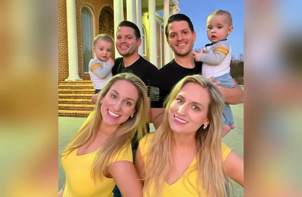 Gêmeas se casam com gêmeos e têm filhos juntos: a surpreendente vida em dose dupla da família Salyers