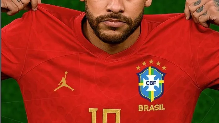 Seleção Brasileira terá camisa vermelha na Copa de 2026 afirma site