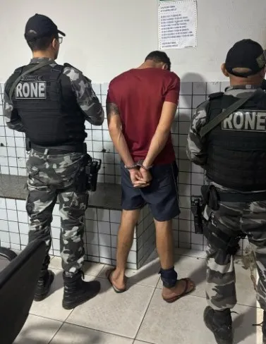 Preso o criminoso que roubou arma e cordão de policial em Teresina: PM age com rapidez, mas justiça lenta pode devolver o perigo às ruas