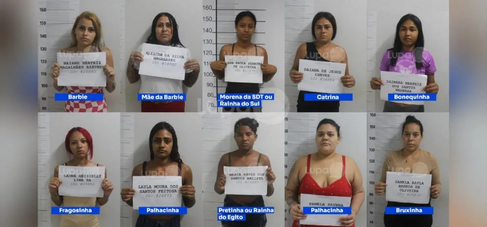 Mantida prisão de 11 mulheres da “Operação Faixa Rosa”; grupo é acusado de integrar CV no Piauí