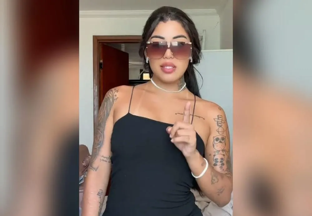Polícia pede retirada de perfis da influencer Ana Azevedo das redes sociais por apologia ao crime