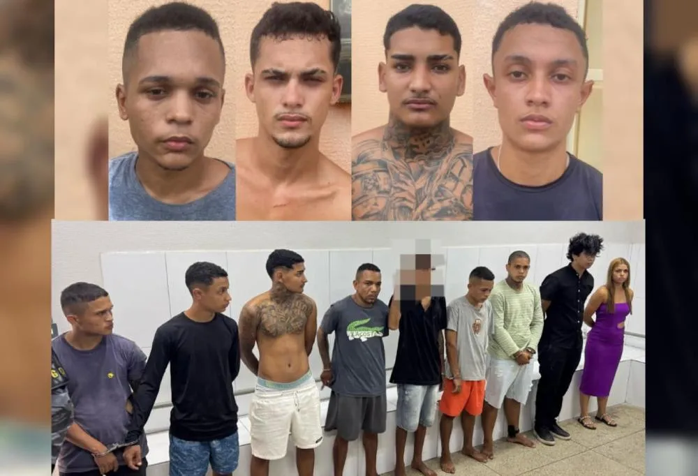 Divulgada fotos dos integrantes da “Gangue do Ouro” presa em Teresina