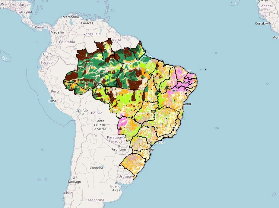 Novo mapa da Embrapa e IBGE revela o verdadeiro potencial agrícola das terras brasileiras