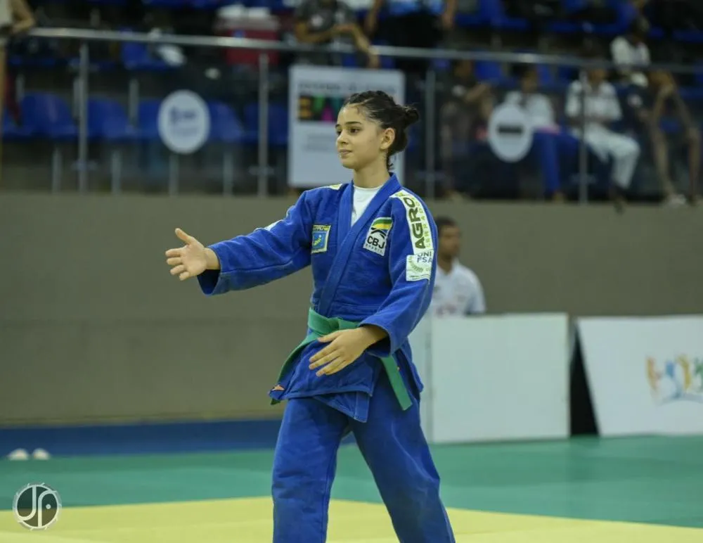 Judoca piauiense Yasmin Axiotes destaca-se com apoio do Bolsa Atleta do Piauí