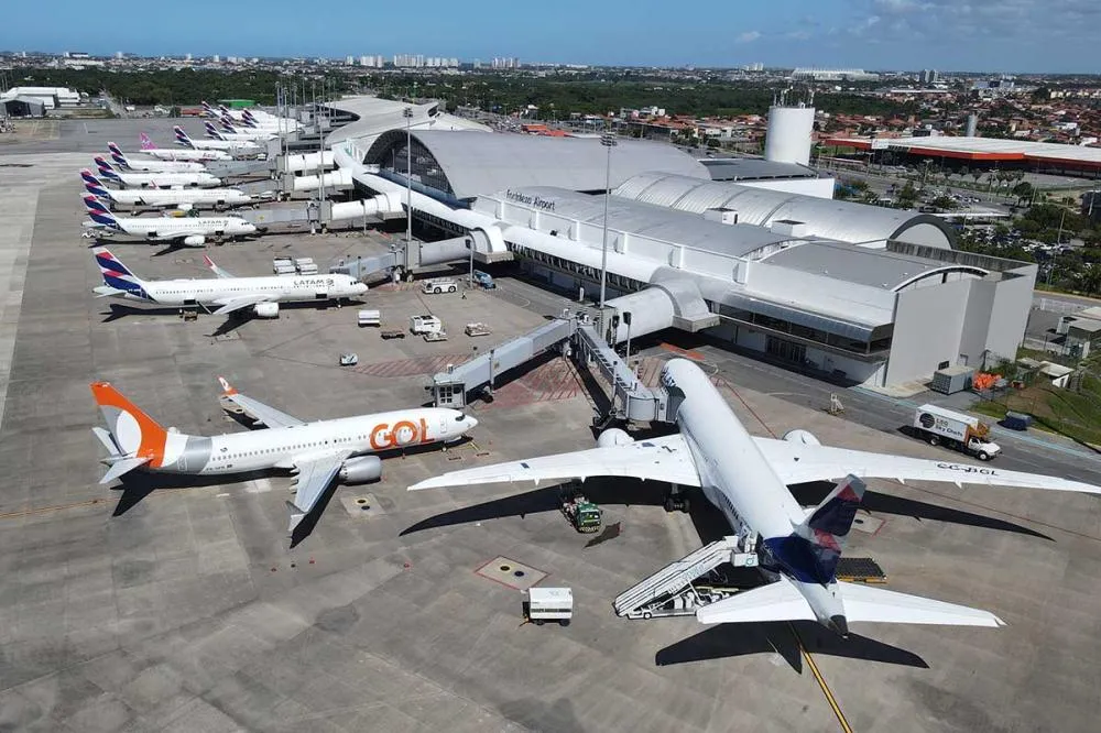 Fortaleza desponta no Nordeste em passageiros internacionais; descubra as origens dos voos