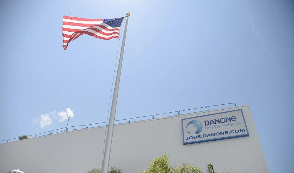 Danone amplia fábrica nos EUA com investimento de US$ 65 milhões