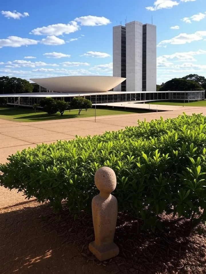 Os Três Poderes e a Sereia Despedaçada