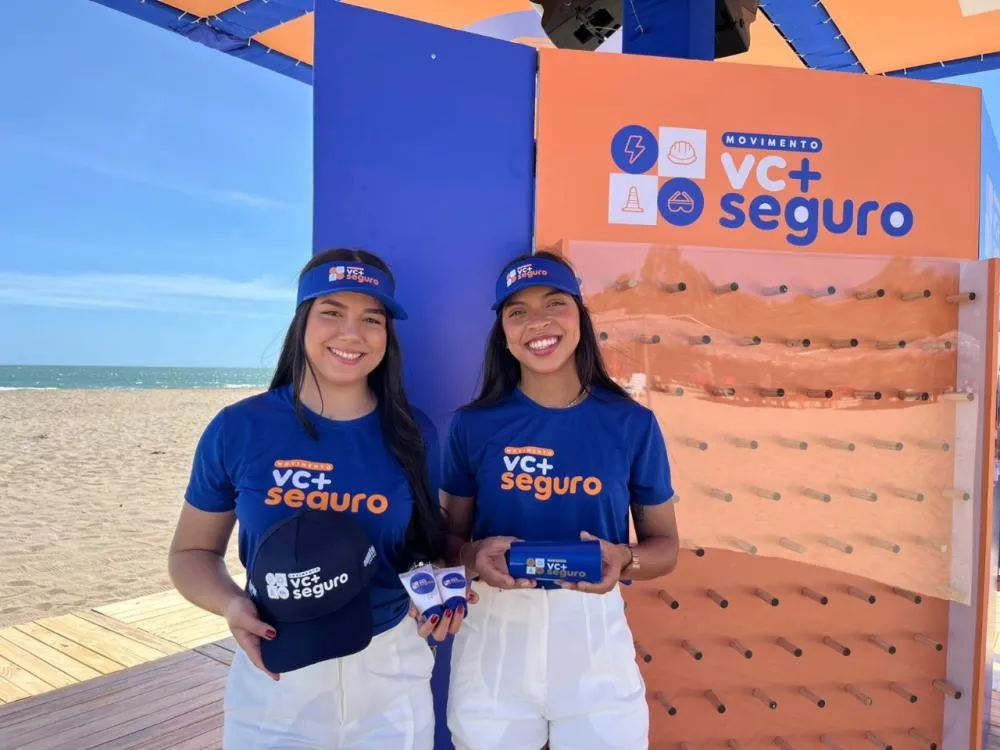 Equatorial Piauí leva o Movimento Você + Seguro ao litoral piauiense com jogos educativos e blitz de segurança na praia