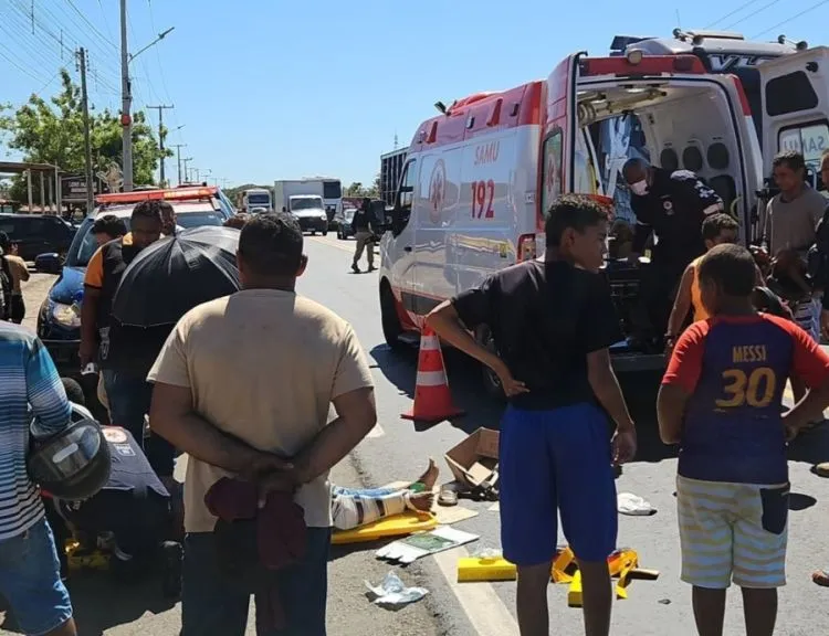Acidente na BR‑343, em Campo Maior, deixa três feridos e acende o alerta para segurança nas rodovias