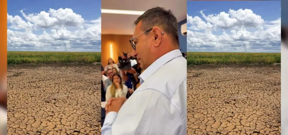 Prefeito de Fartura do Piauí chora e se humilha por água na Bahia