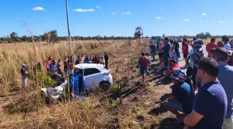 Tragédia na BR-343: colisão frontal entre carro e ônibus mata dois homens e expõe epidemia de acidentes nas rodovias