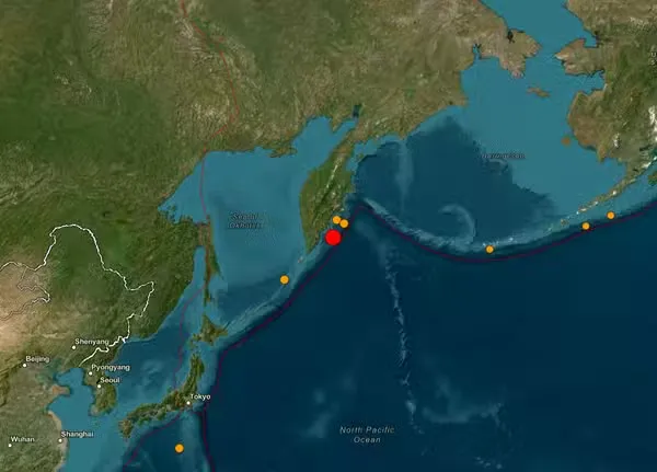 Terremoto de 8,8 atinge costa da Rússia e gera alerta de tsunami no Pacífico