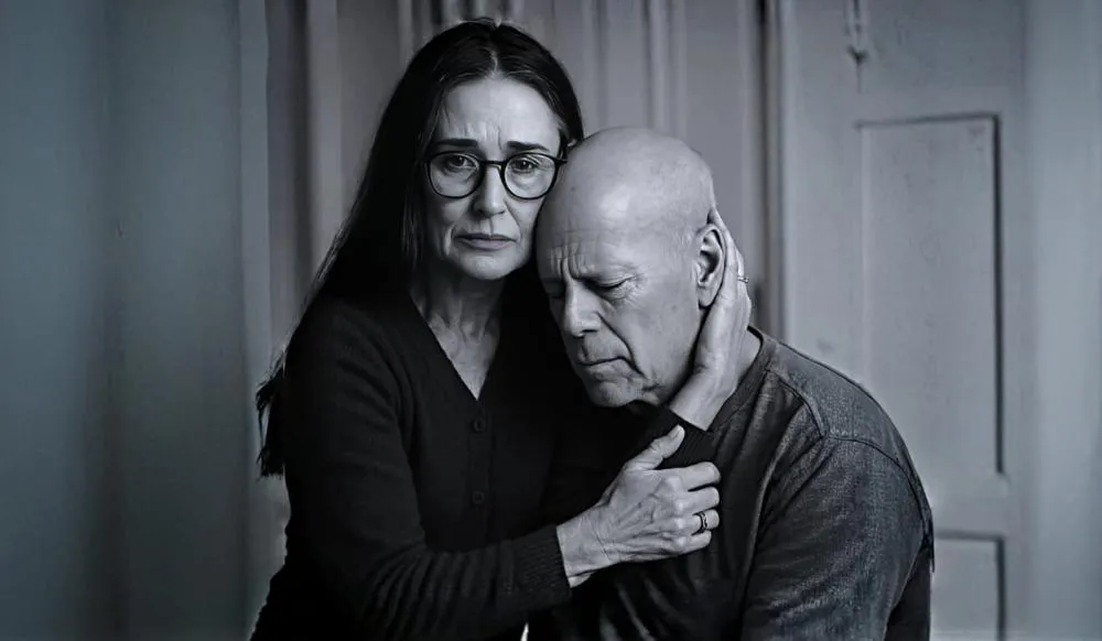 Amor além do tempo: Demi Moore e Bruce Willis mostram que laços verdadeiros resistem até ao fim