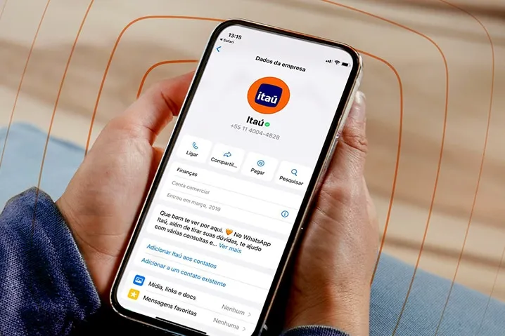 Itaú libera Pix via WhatsApp para todos os clientes