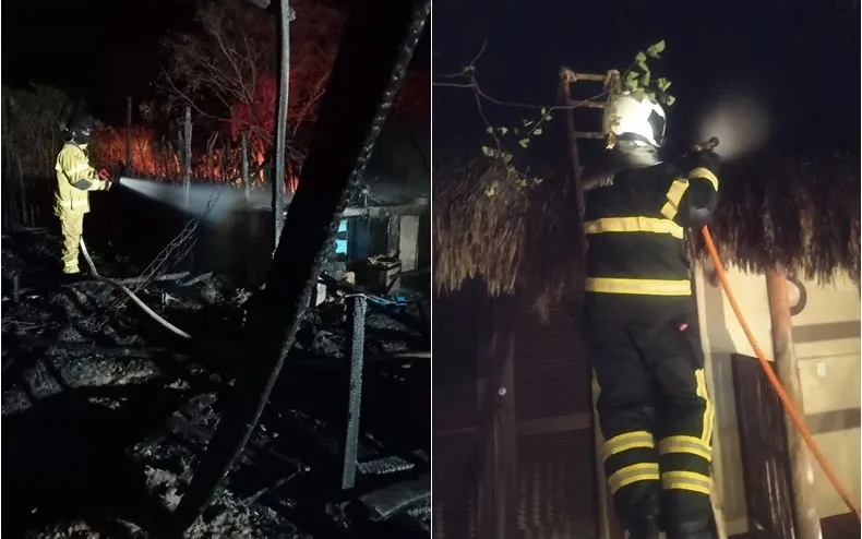 Incêndio em barracas na Barra Grande abala o vilarejo mas ninguém saiu ferido