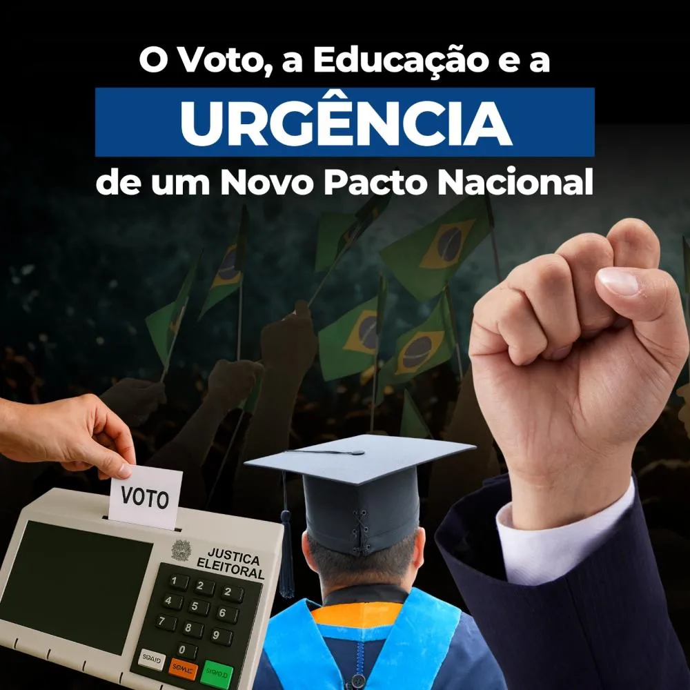 O voto, a educação e a urgência de um novo pacto nacional
