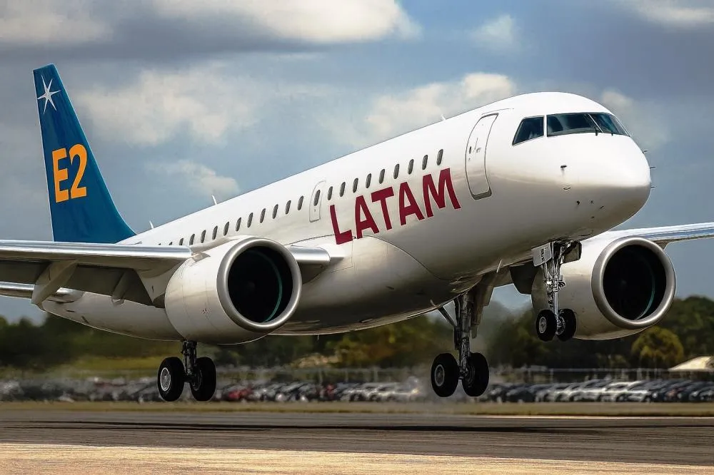 Latam fecha compra bilionária com a Embraer e aposta no jato brasileiro