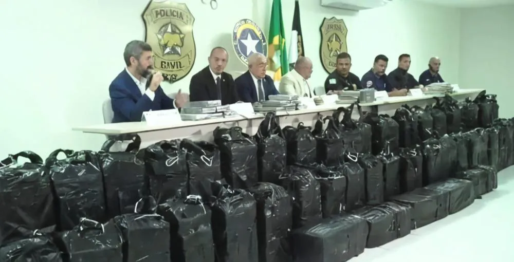 Polícia apreende mais de 1 tonelada de maconha