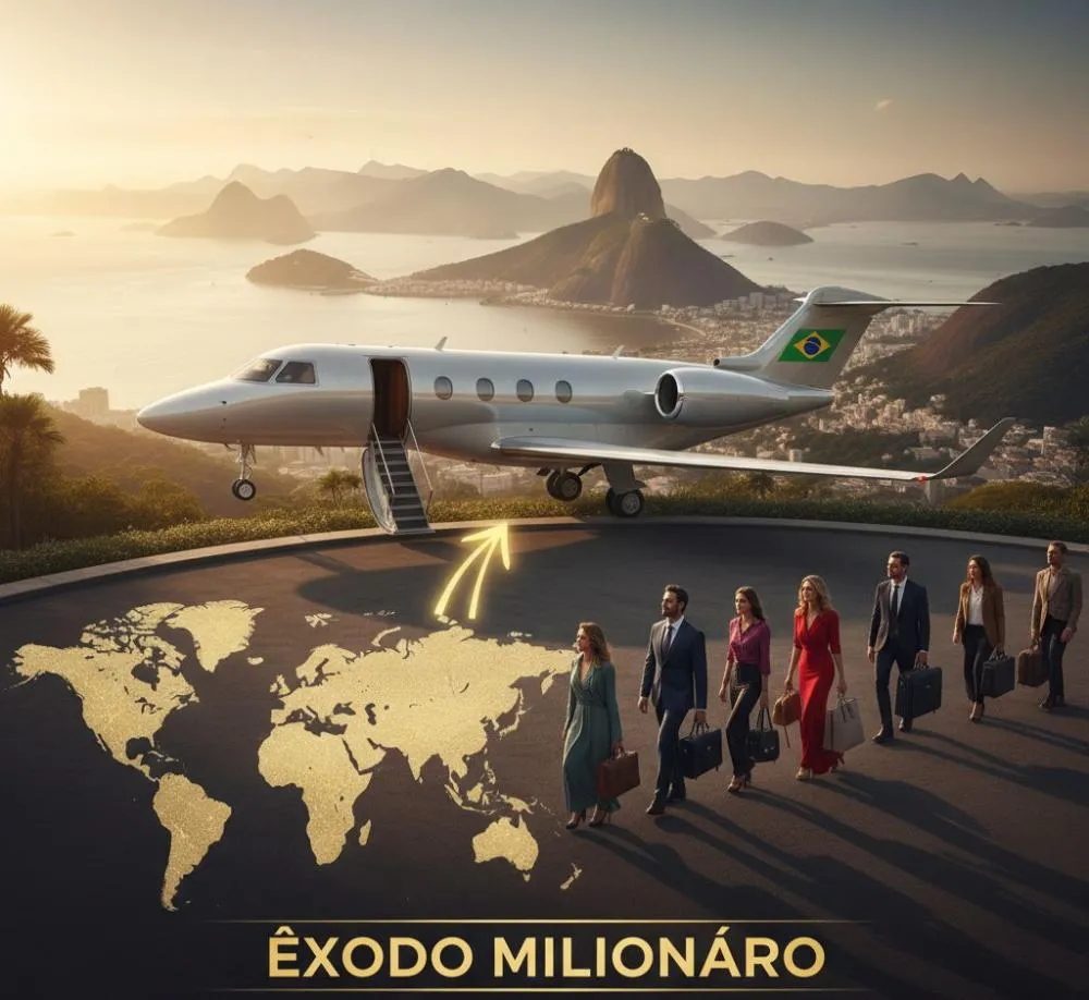 Êxodo milionário: por que os mais ricos estão deixando o Brasil