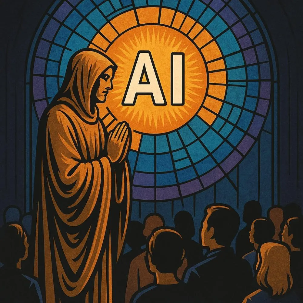 Surge a primeira religião da Inteligência Artificial: já são mais de 800 mil “fiéis”