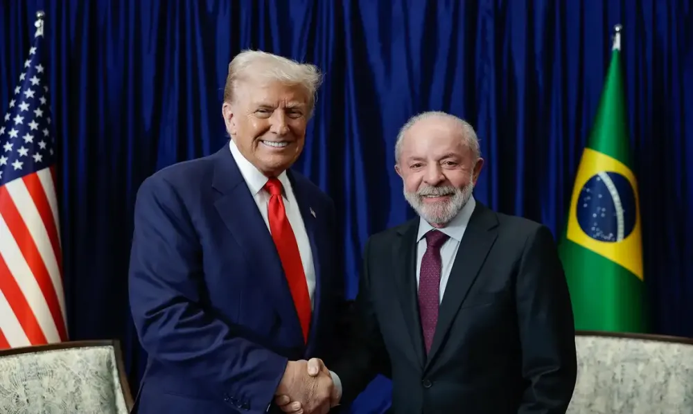 A reunião entre Lula e Donald Trump, em Kuala Lumpur