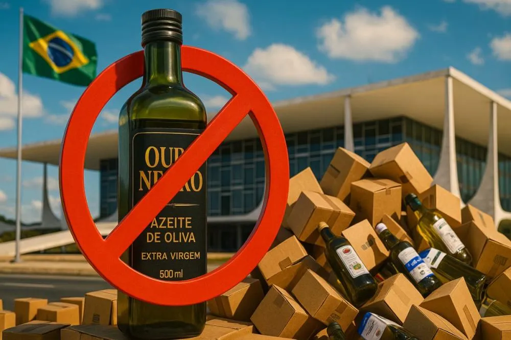 Anvisa proíbe venda de azeite Ouro Negro no Brasil