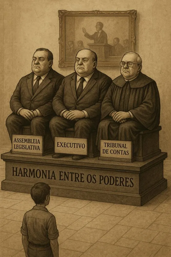 A harmonia dos Poderes: independentes do povo, mas perfeitamente afinados entre si