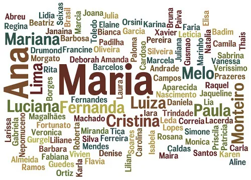 Maria e José continuam no topo: veja os 10 nomes mais populares do Brasil