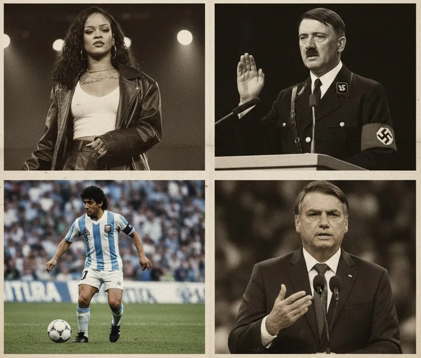 De Rihanna a Hitler: IBGE revela que há brasileiros chamados Lula, Bolsonaro e até Maradona